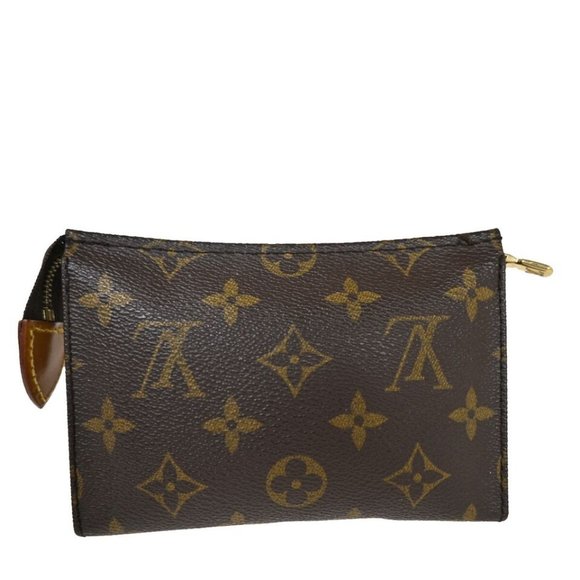 LOUIS VUITTON Poche Toilette 15 Clutch Pouch Bag Monogram Leather M47546 60KA013 - Picture 4 of 16